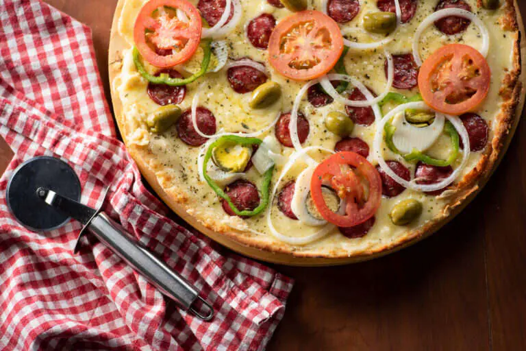 Fotografia de comida para Ted’s Chippy Pizzaria