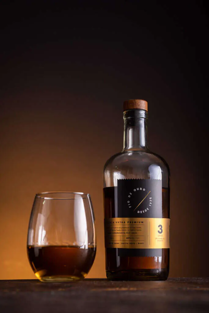 Fotografia de produto para Cachaça Fio de Ouro, foto 5 de 15