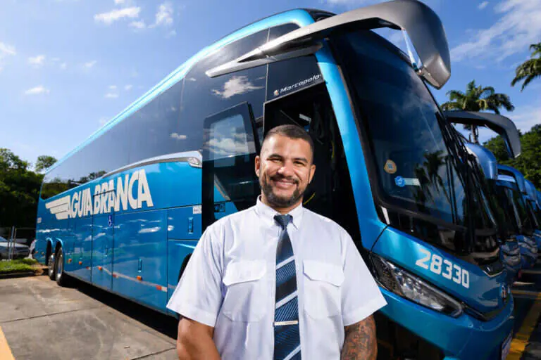 Fotografia publicitária para Viação Aguia Branca