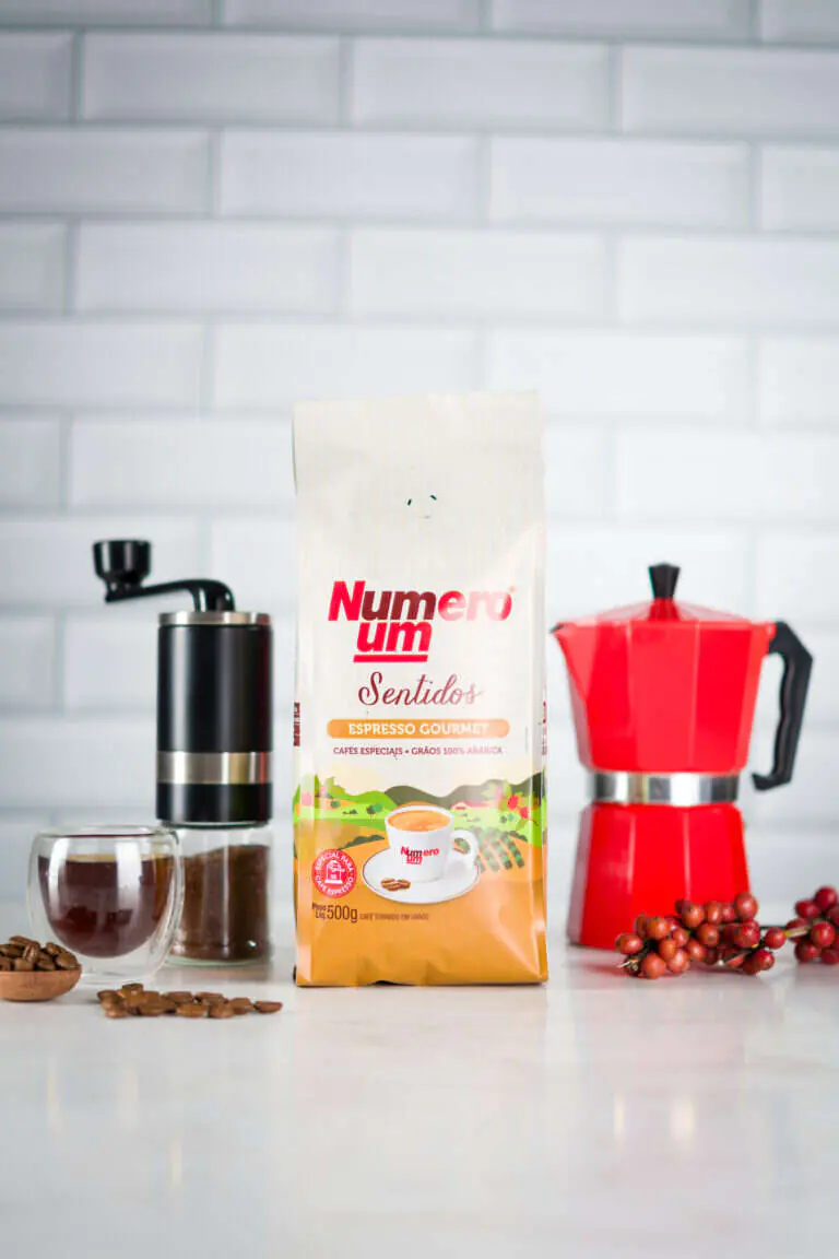 Fotografia de produto para Café Numero Um