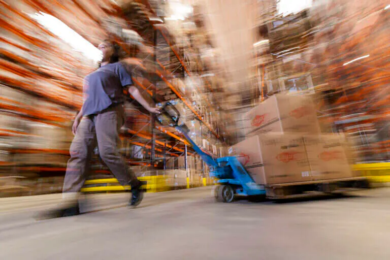 Fotografia publicitária para ComLog Logistica