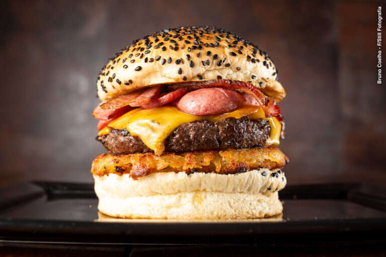 Fotografia de comida para Burger Cult 2018