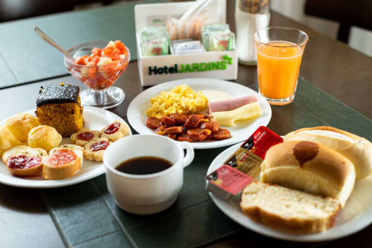 Fotografia de comida para Hotel Jardins