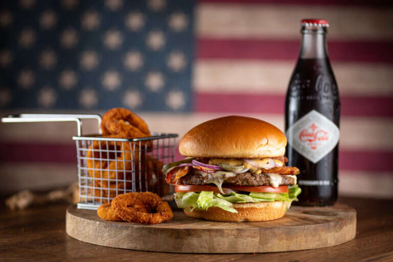 Fotografia de comida para Big American Burger