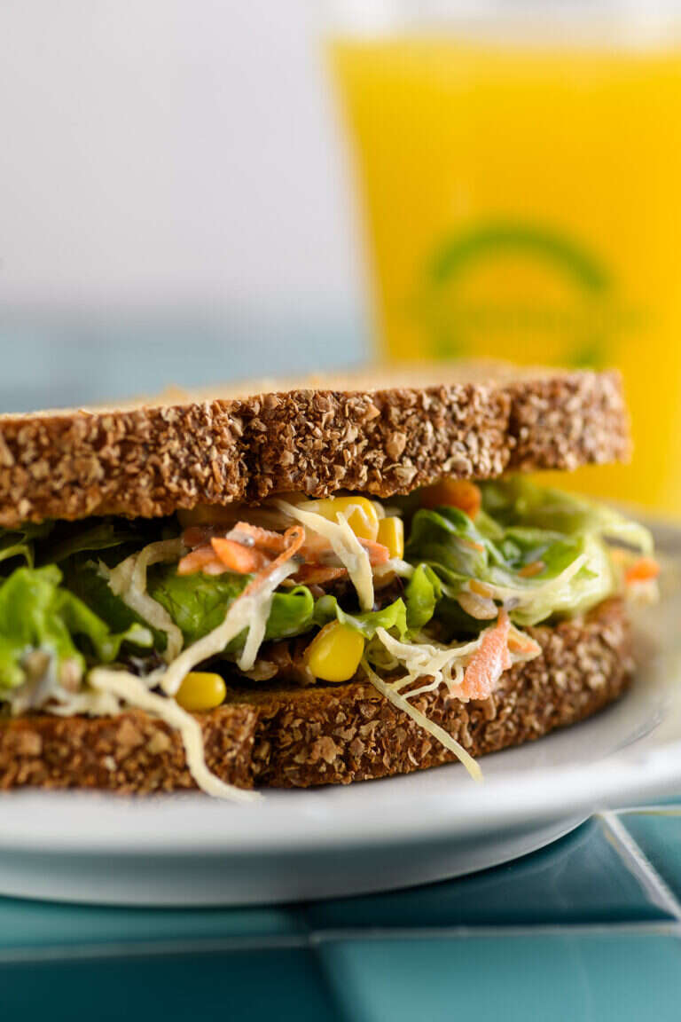 Fotografia de comida para Green Station